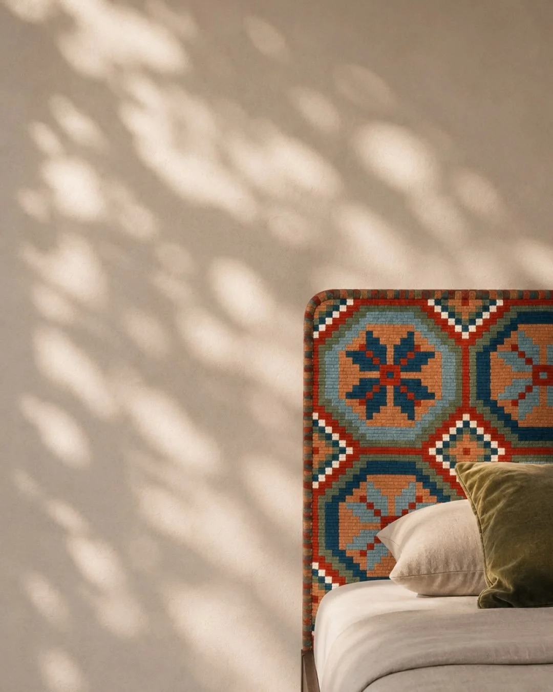 Old woven &aring;kler. Reclaimed barn timber. A repurposed mattress.

A collaboration between Recouture &times; Remadrass.

A celebration of Norwegian heritage.
A belief that the most beautiful things often already exist.
Coming soon: The Hadelandsar
