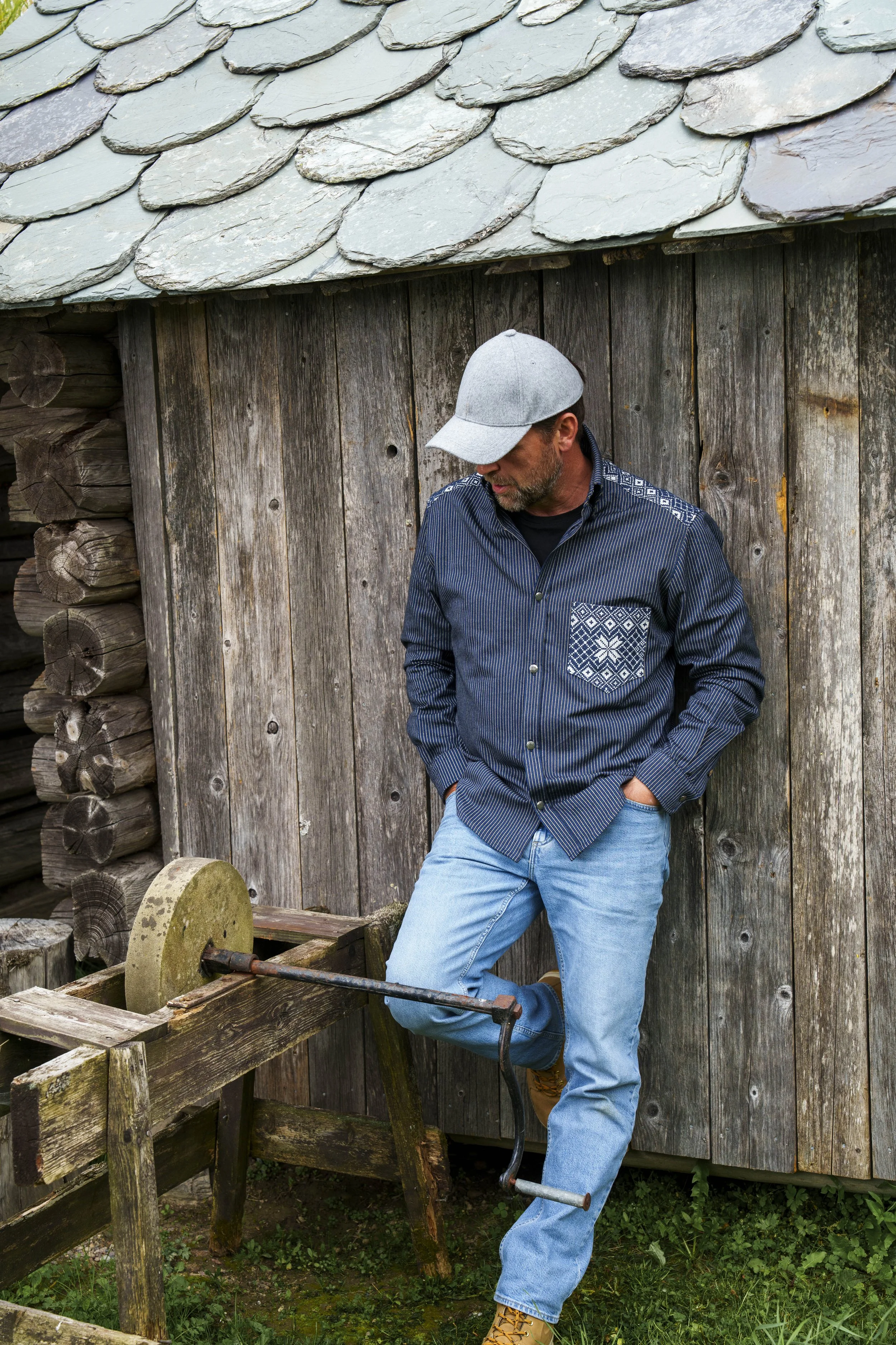 Arv Recut Shirt Blue