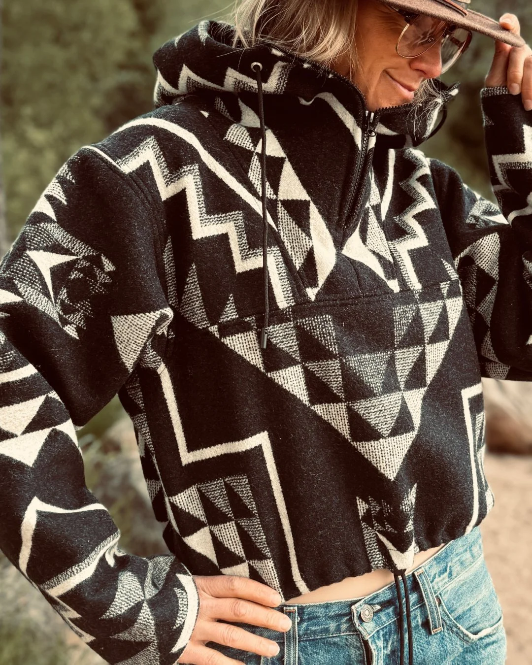 Recouture Wool Hoodie Piece 383