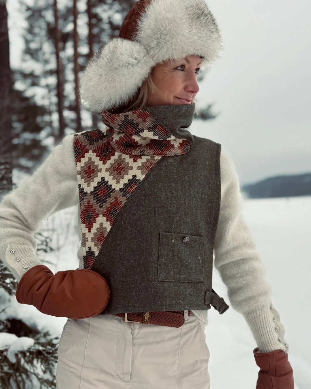 Recouture vest Green.jpg