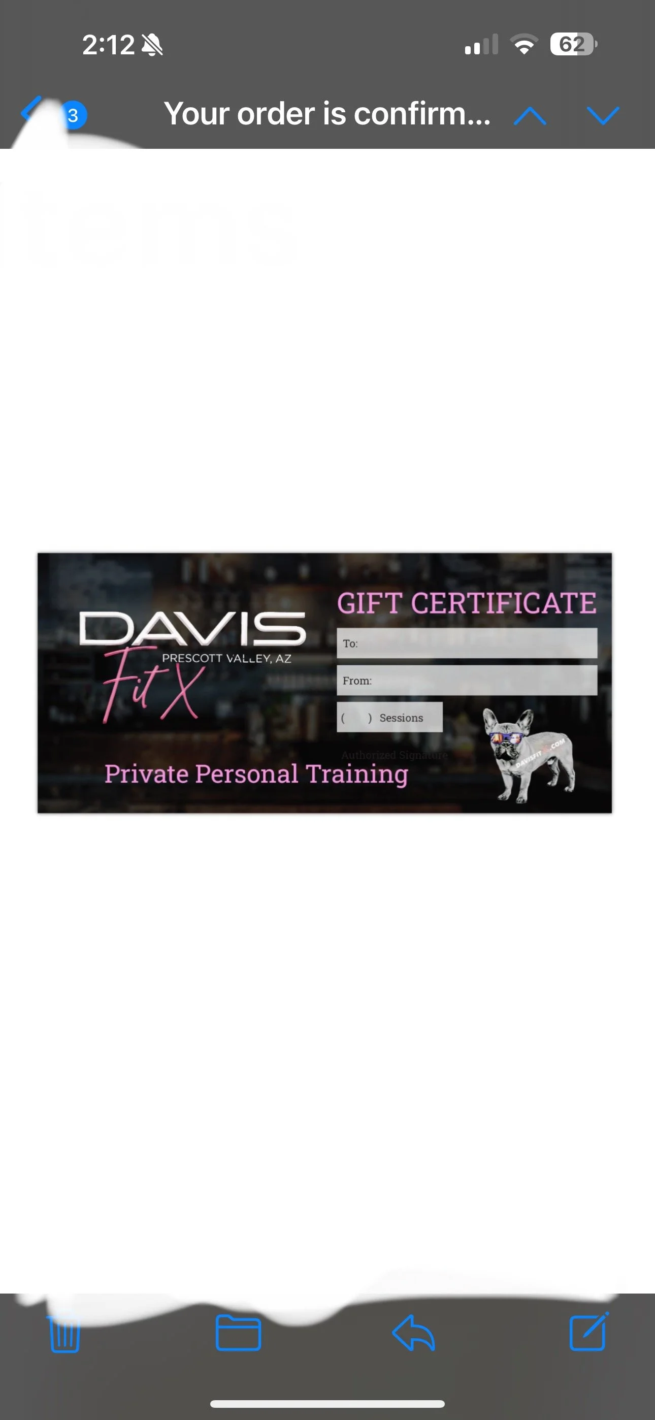 Gift Certificate
