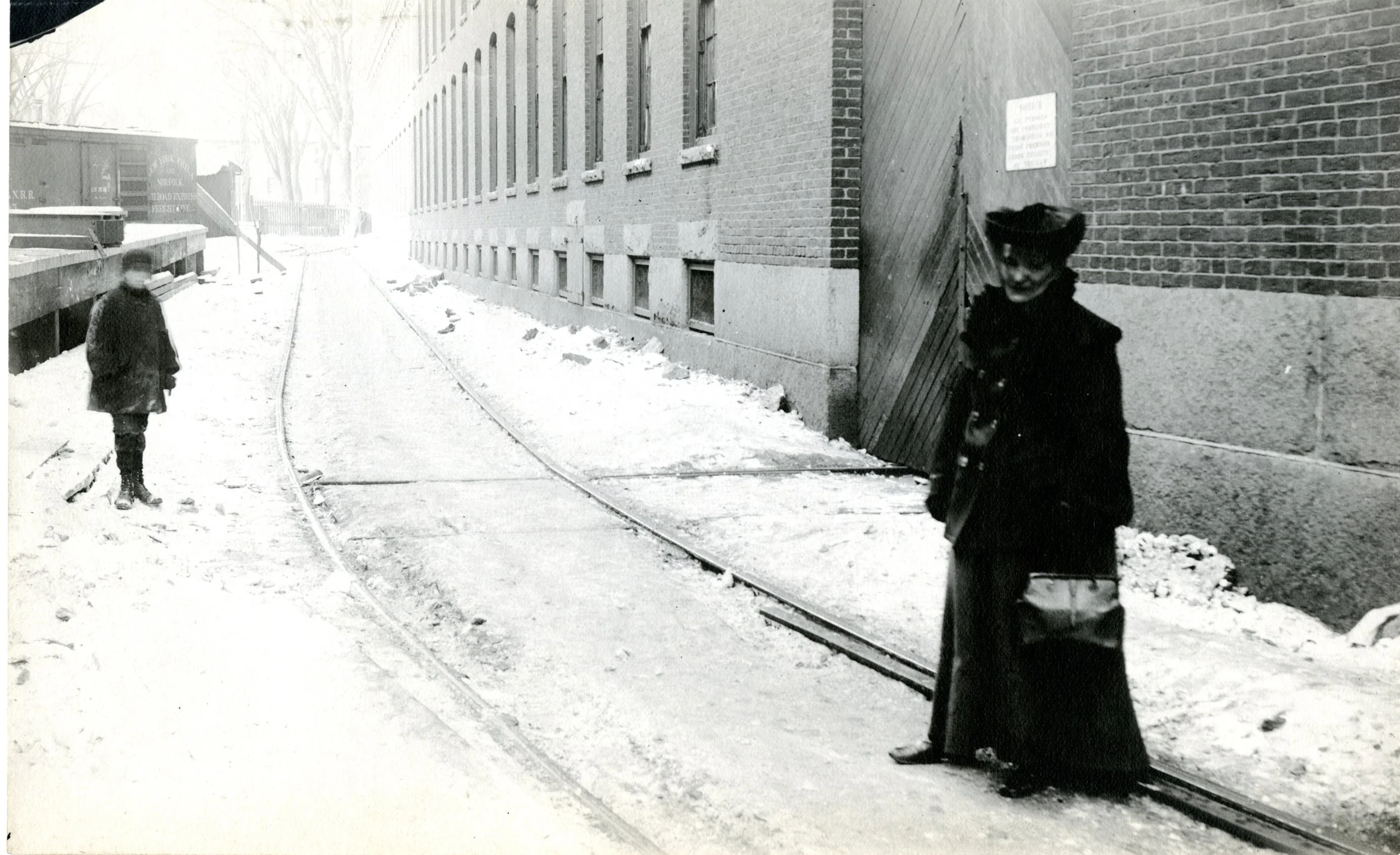 Snowy tracks and cemetery tragedies