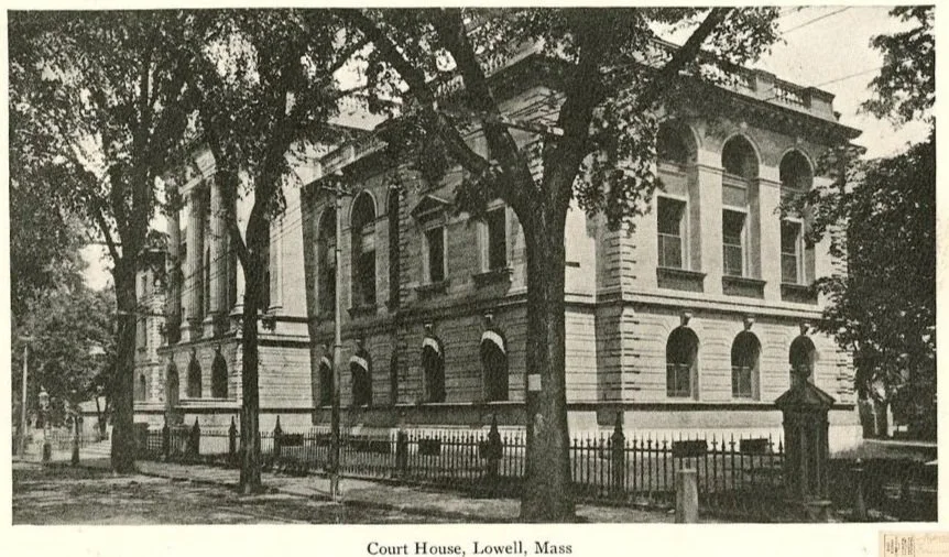 The courthouse during its glory days