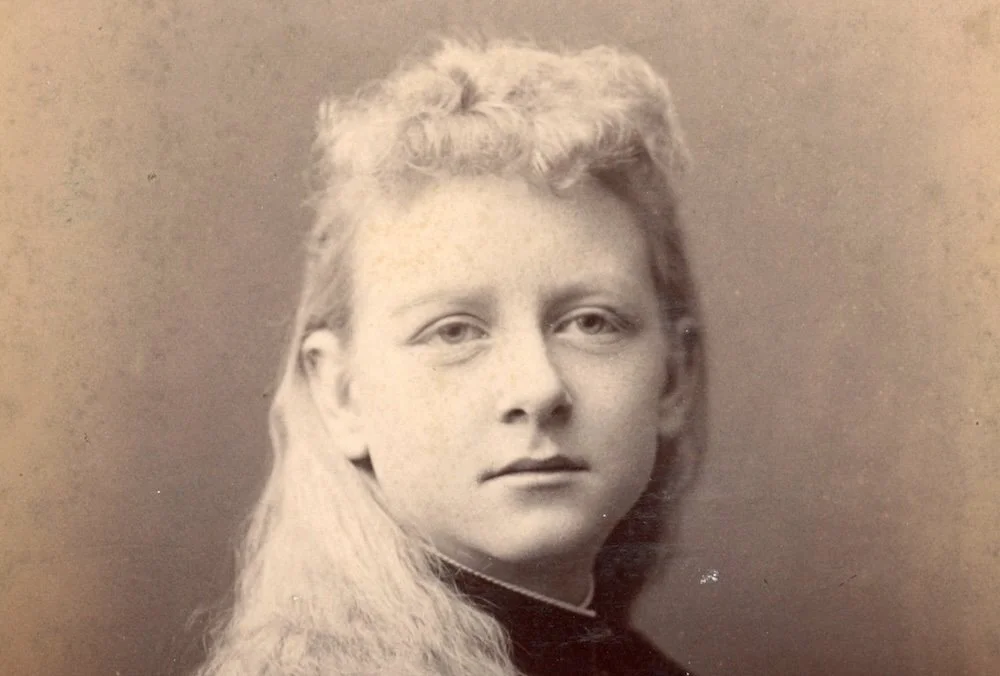 She was valedictorian in 1896