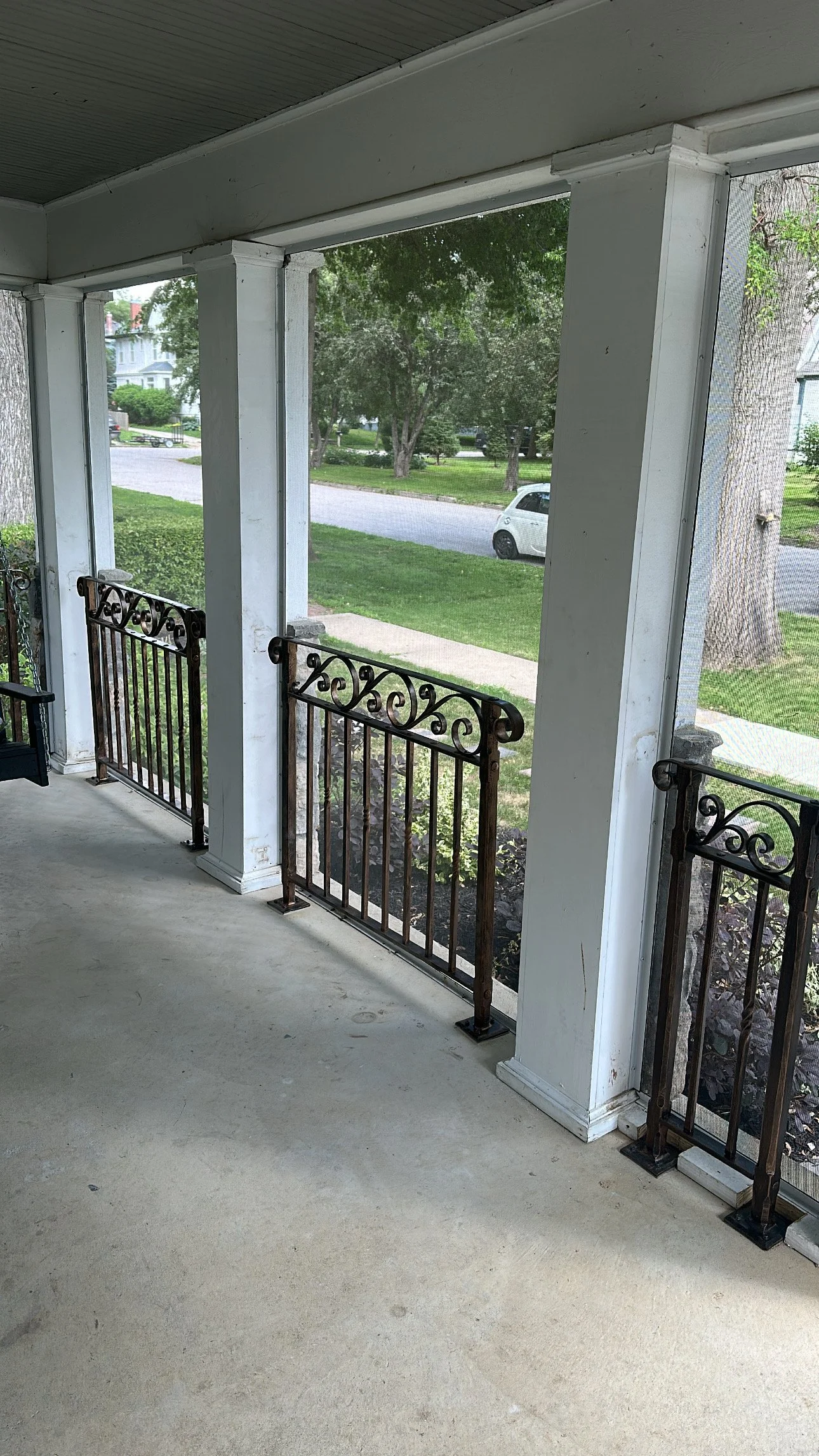 1880s styled porch rails