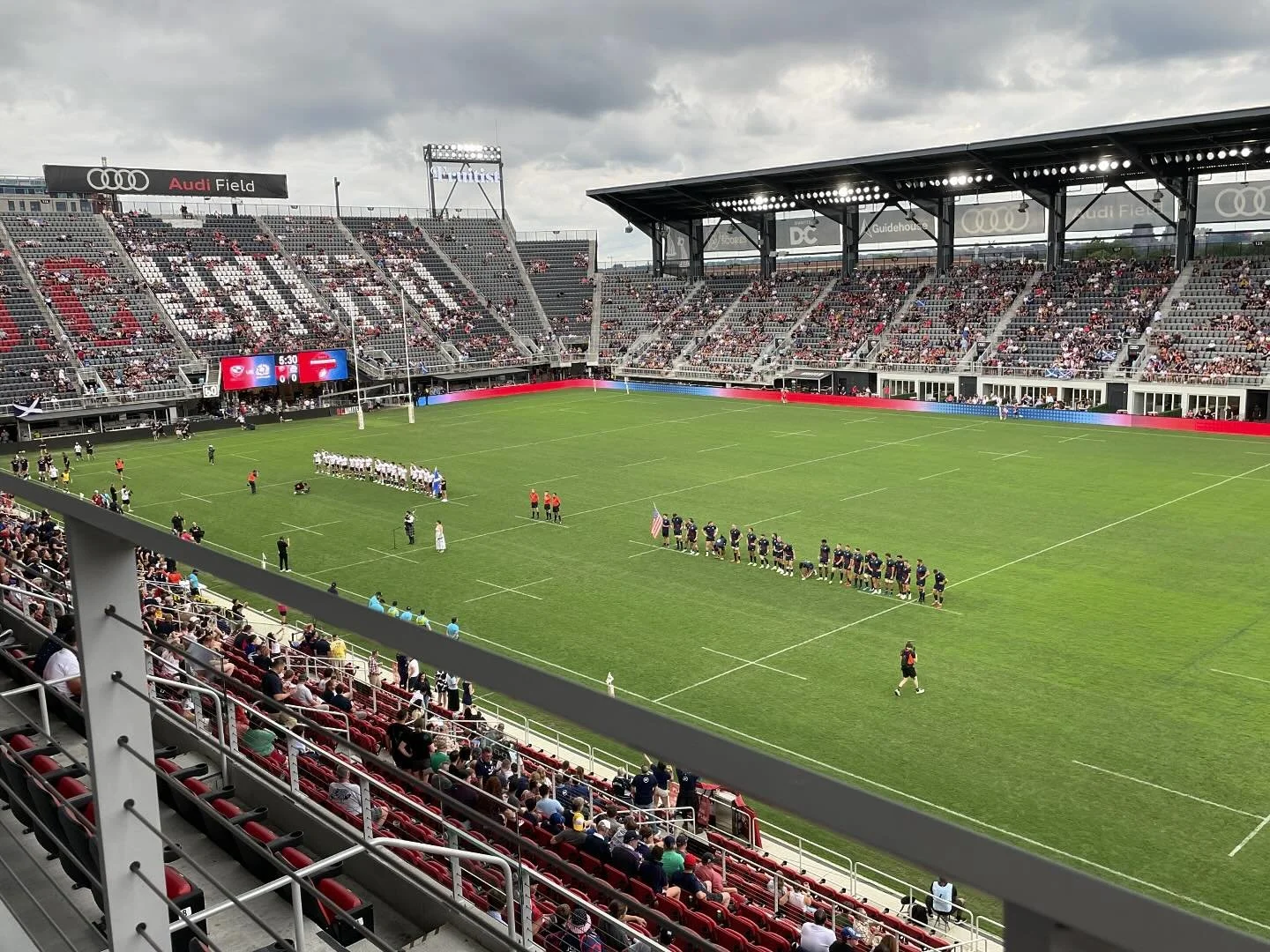 #usaeagles vs @scotlandrugby  at @audifield
