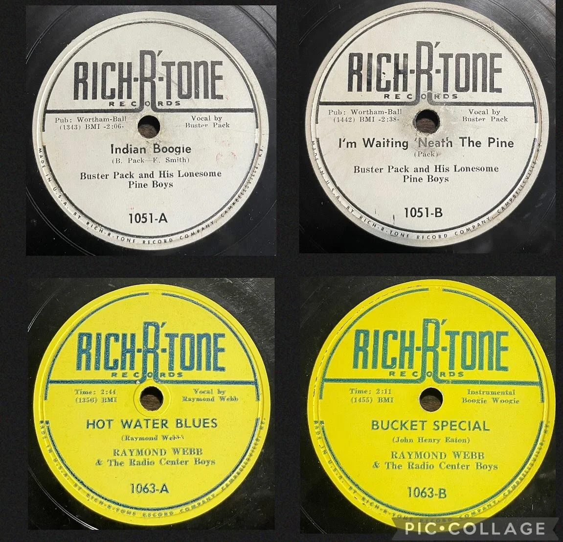 Two holy grails in one day! #78rpm #richrtonerecords