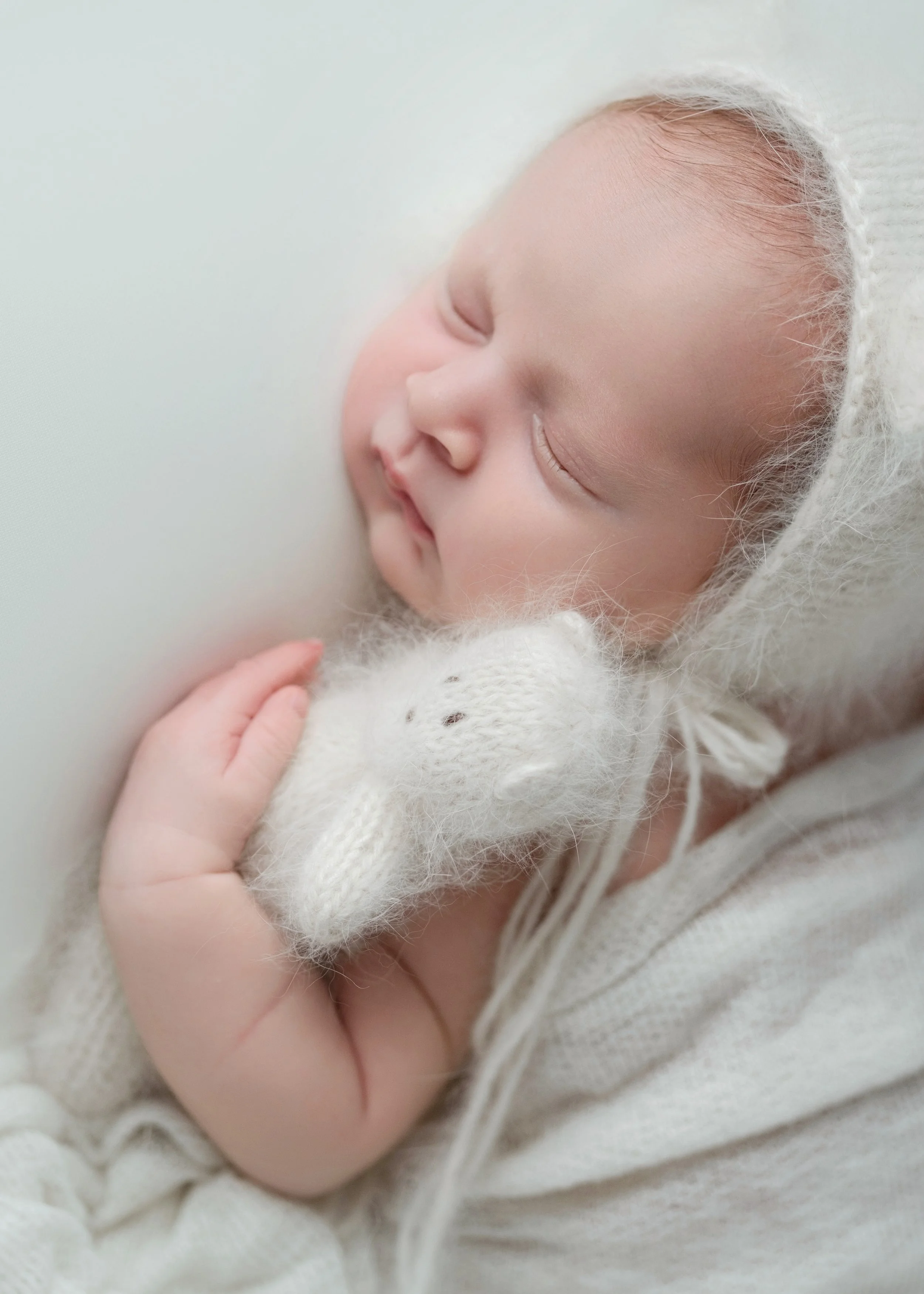 Los pequeños detalles de sus primeros días. Retrato newborn de Tañita.