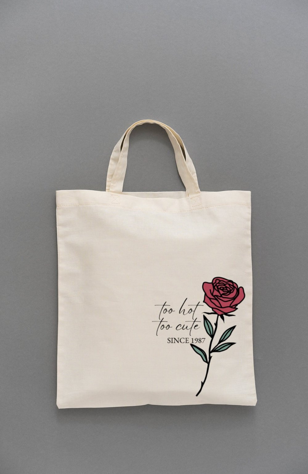Kappa Delta Chi Rose Tote Bag — Sunflare Creations