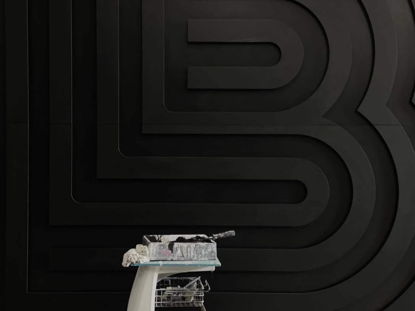 Black on black walls ✅ ✅