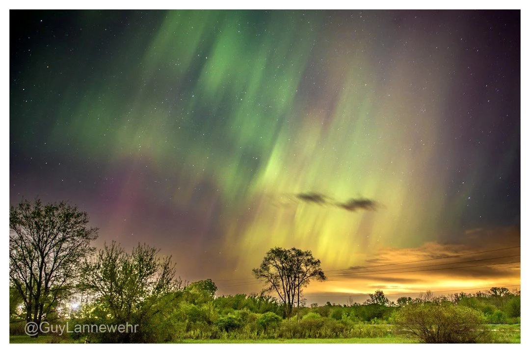 I have seen the &quot;Lights&quot; many years ago, but only once. Of course last night was a great time to out and capture them.

I headed out just north of my current hometown, just a short 3 mile drive north. It's important, at least for me, to als