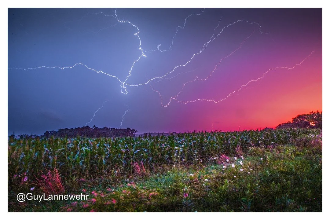 I was out last night during the intense lightning storm. Wasn't severe, just a lot of bolts coming down, which was spectacular! Was outside of my car but under the hatchback for rain protection, and I made sure my feet weren't on the ground most of t