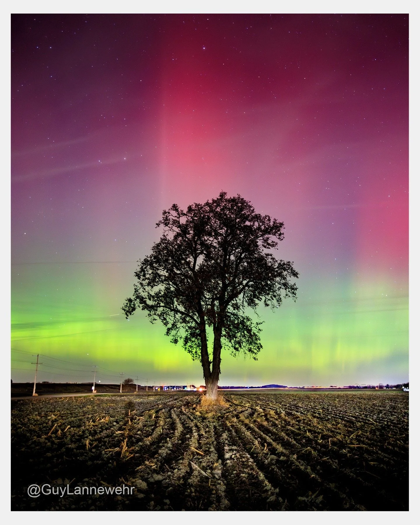 Of course I would go out and shoot the &quot;Lights&quot; the other night. The past 18 months I photographed 4 Northern Light events, and I'll do more when the opportunity falls into my lap.

This was photographed on November 12, but not a lot of col