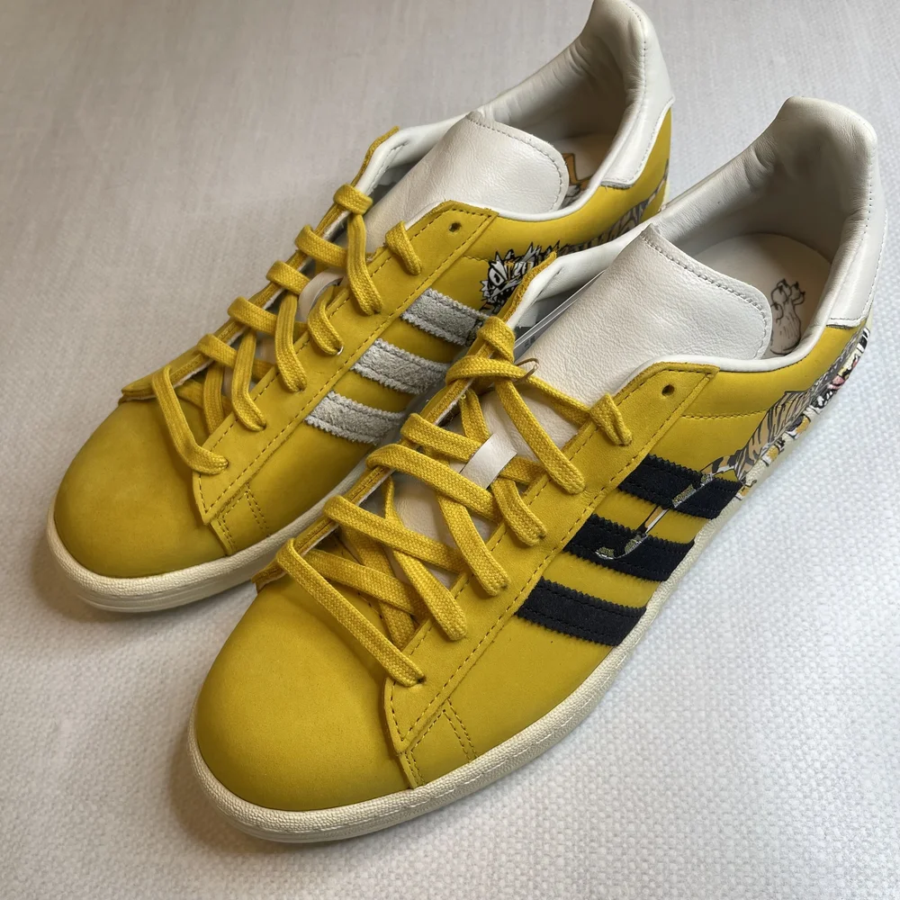 adidas gazelle silver green womens adidas Kim Jung Gi x Kasina x adidas Campus IE4810 main image 0