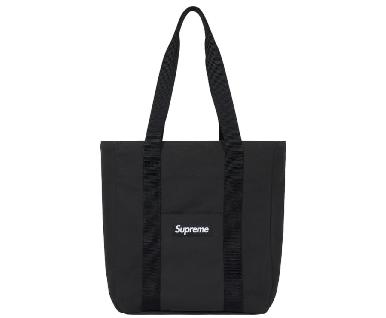 Supreme Canvas Tote (Black) — ReadySetDrip