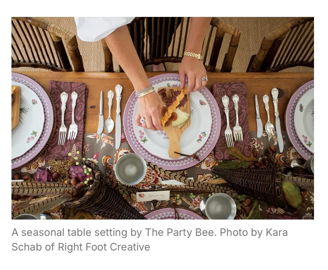 Planning Thanksgiving and looking for tips?  Check out my article in @arlingtonmagazine about Stress Free entertaining. To find it go to the contact page on my website and it&rsquo;s the link on the last line of the message, along with a few others, 