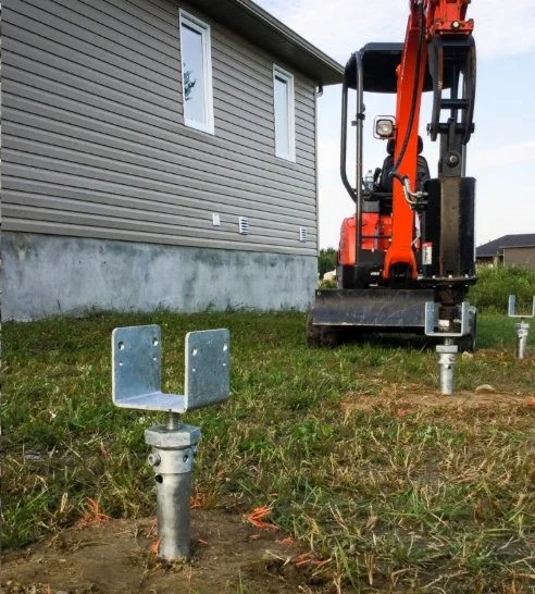Save Thousands on Your Deck with Helical Piles