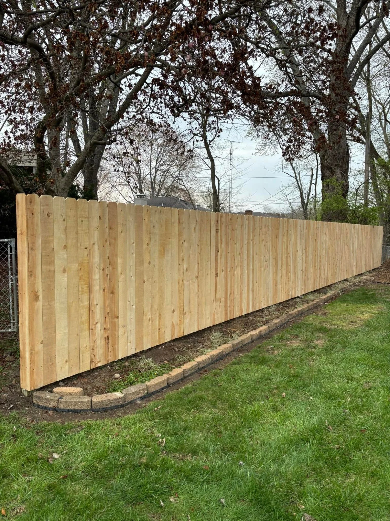 Wood Privacy Fence