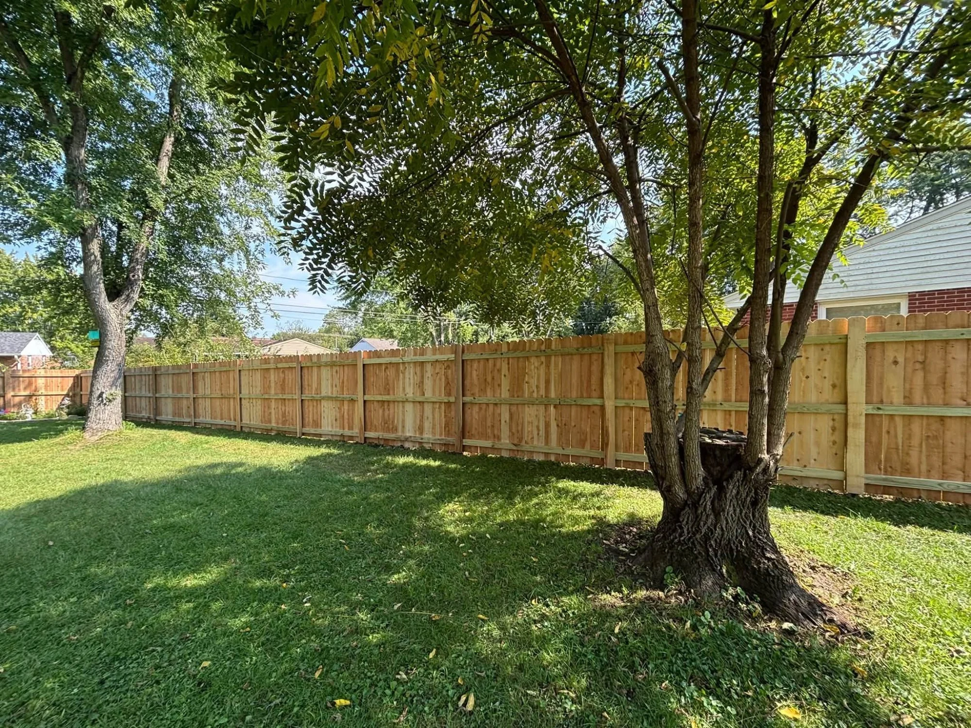 Wood Privacy Fence