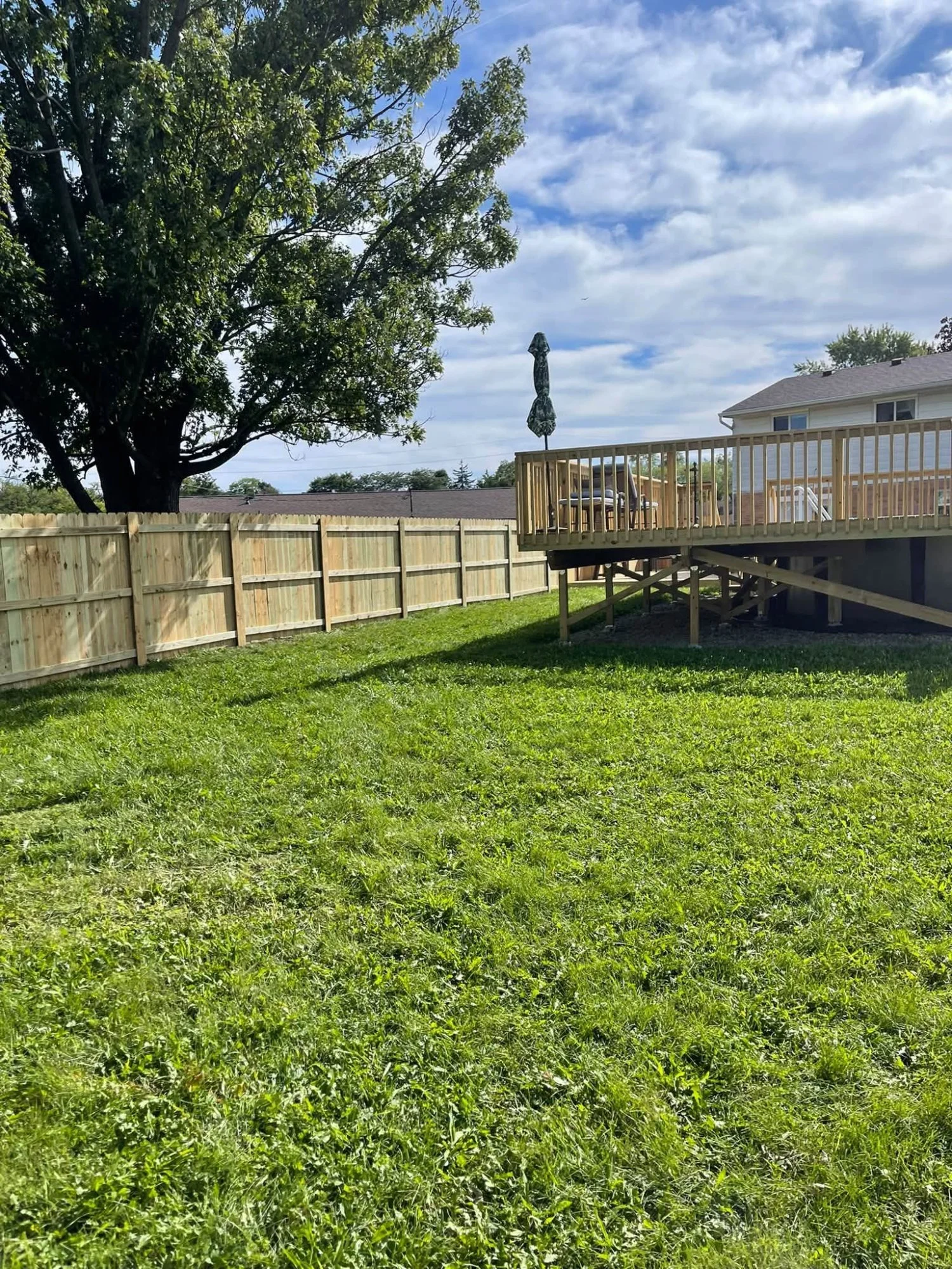 Wood Privacy Fence