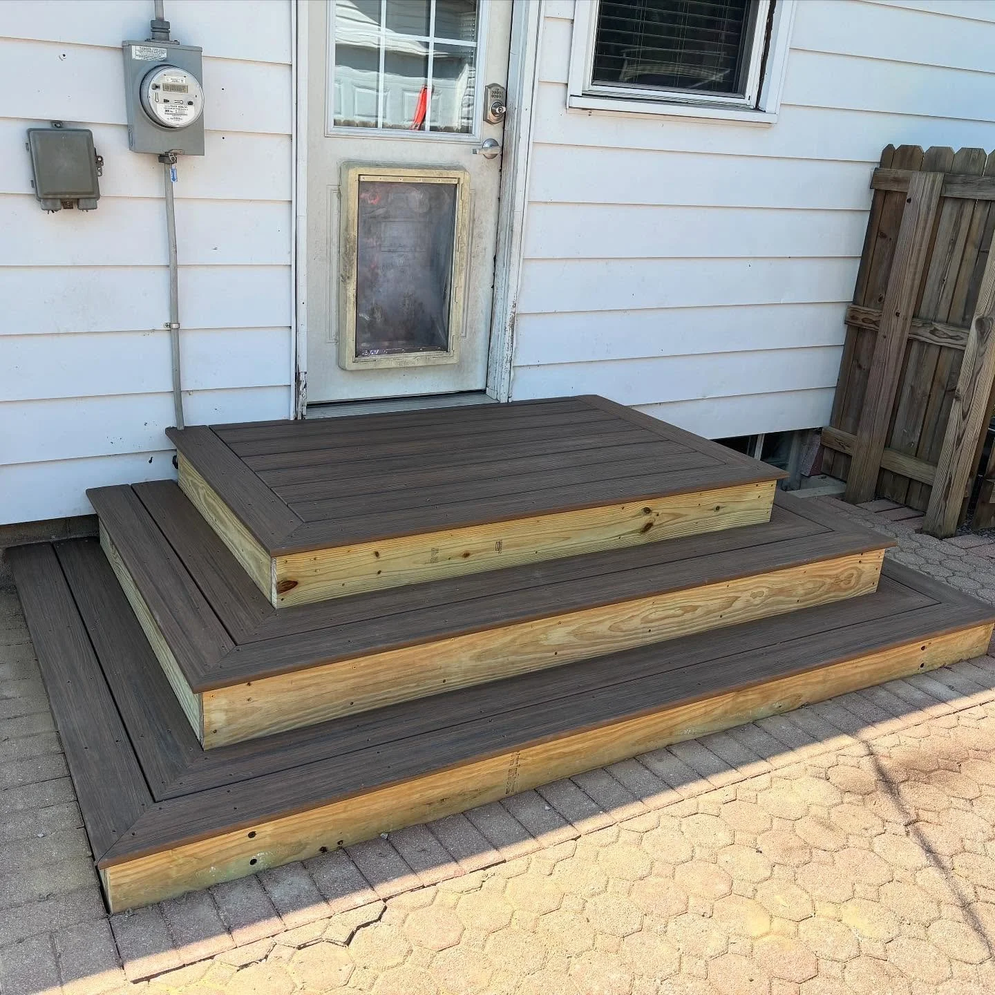 Trex Platform Stairs