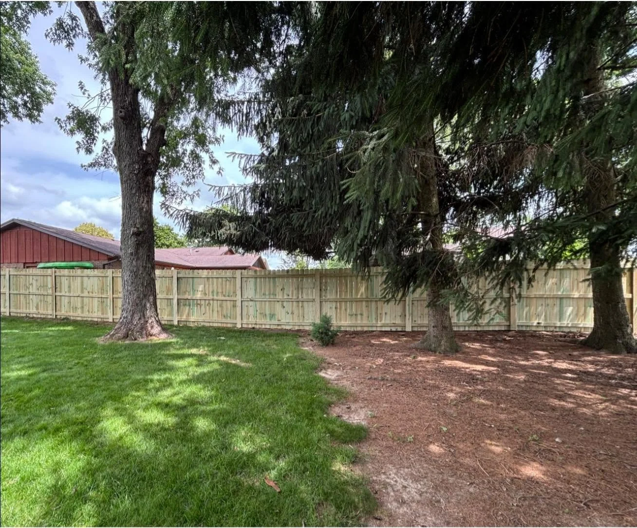 Wood Privacy Fence