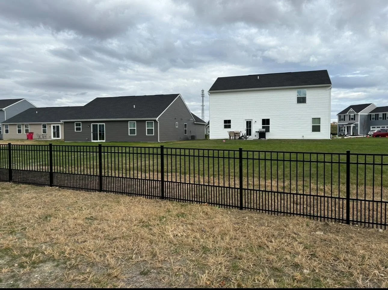 Black Aluminum Fence