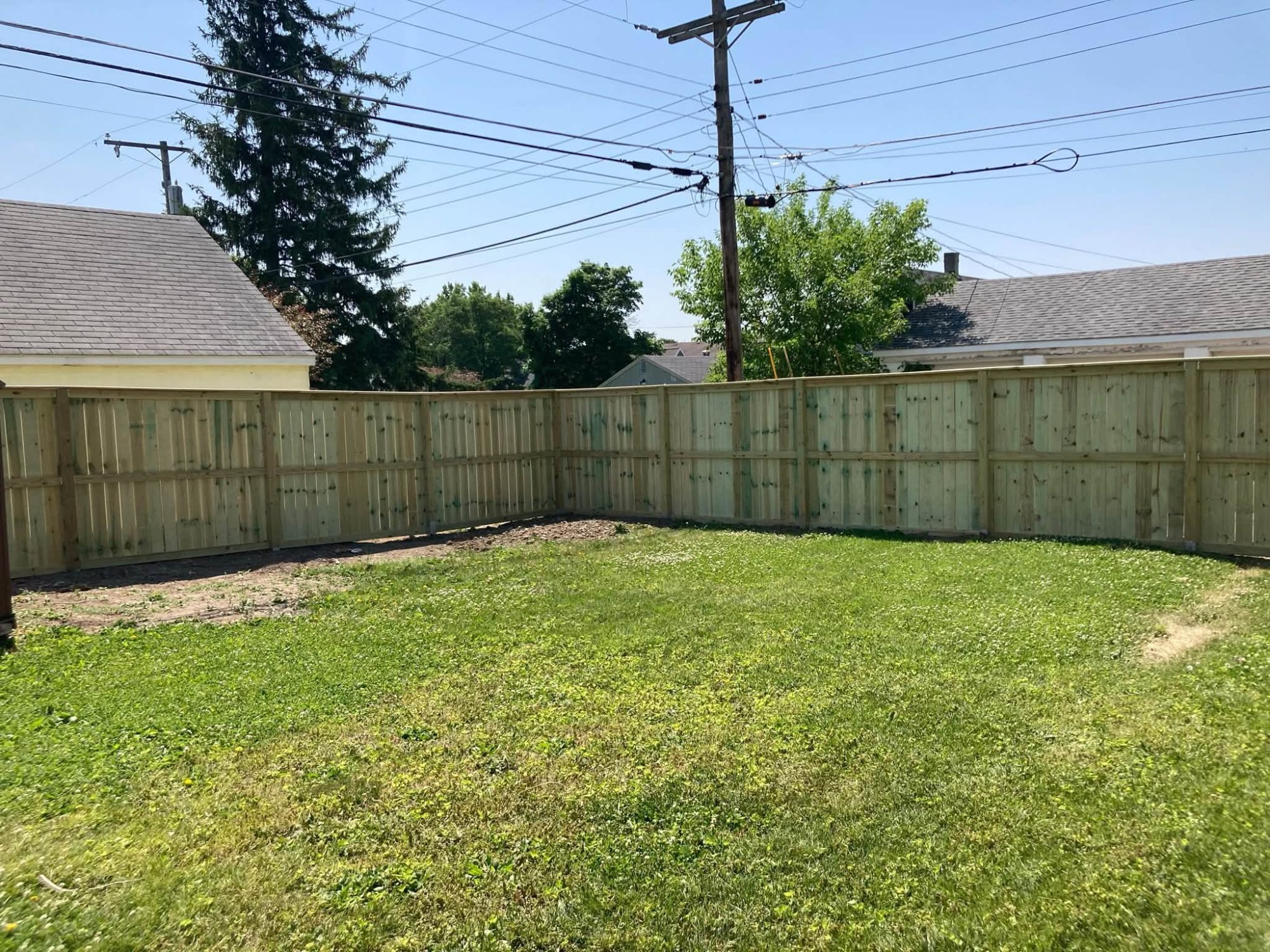Wood Privacy Fence
