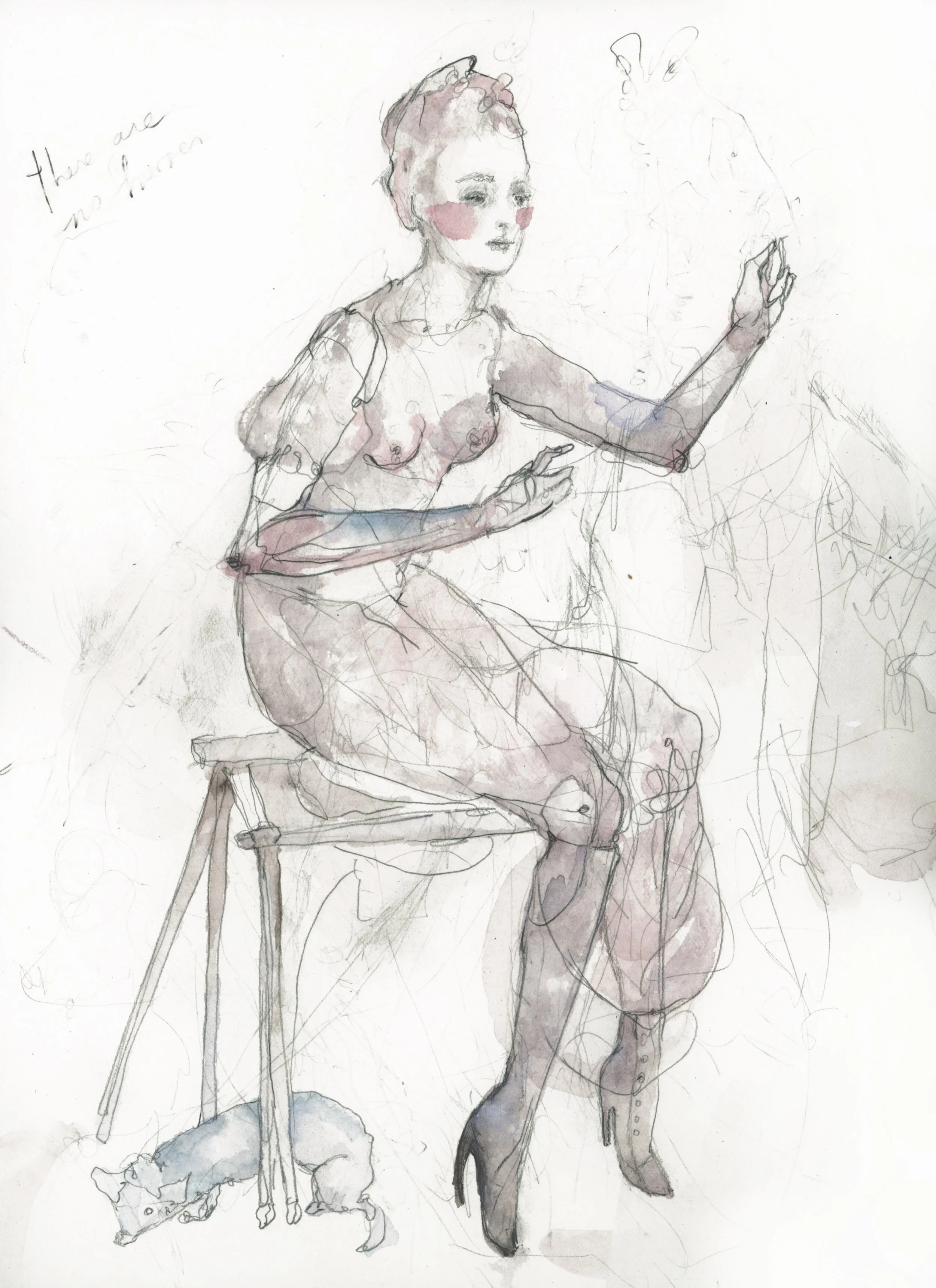 Woman And Dog (There Are No Horses)