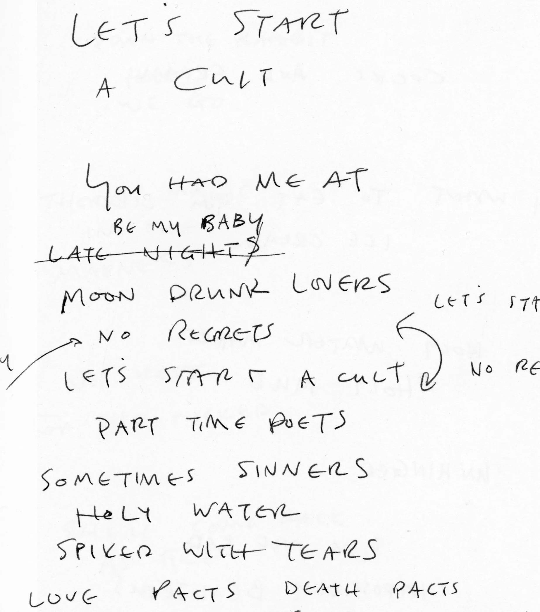 Let’s Start A Cult (Unfinished)