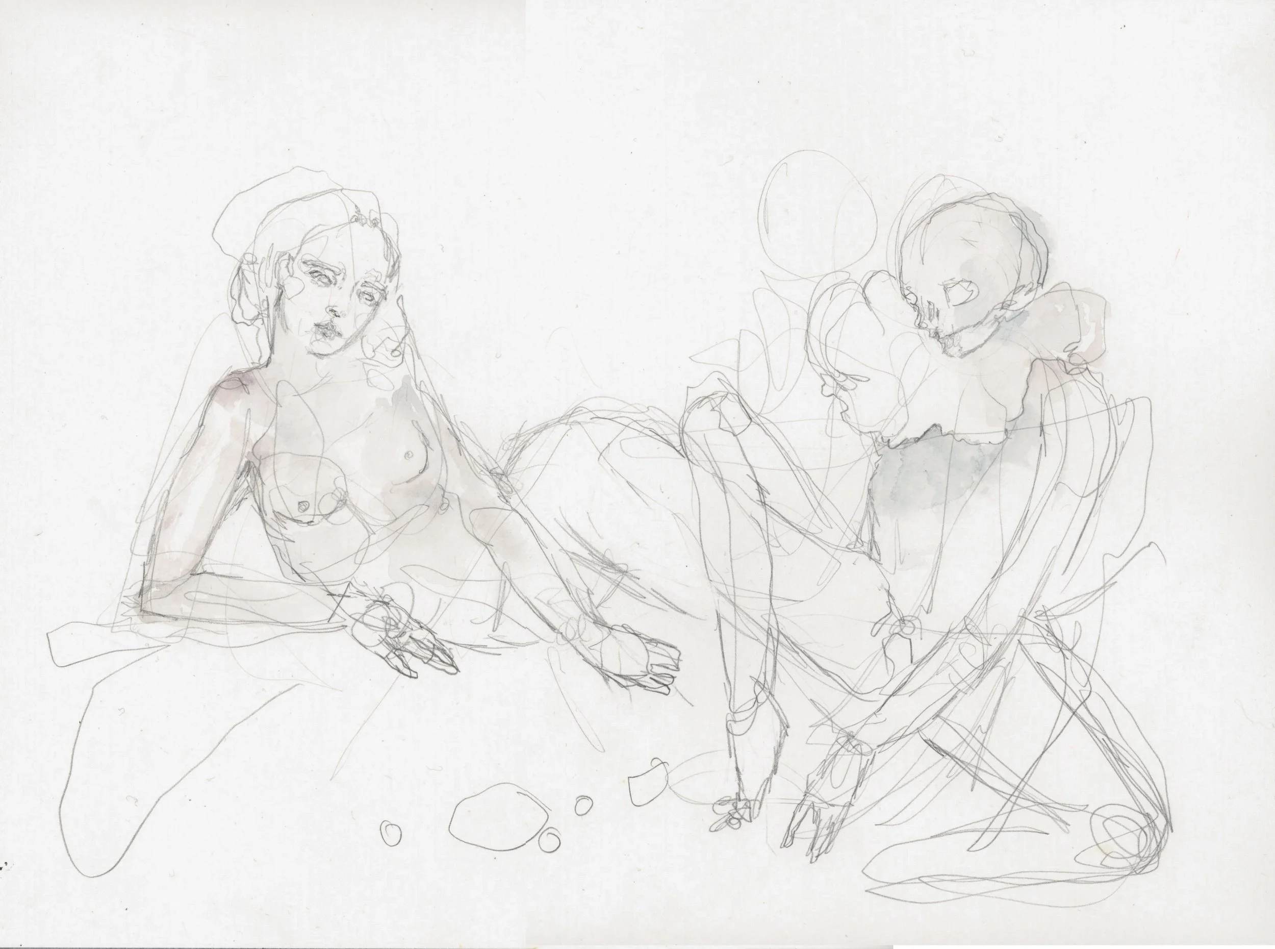 Sketchbook: The Odalisque &amp; Death