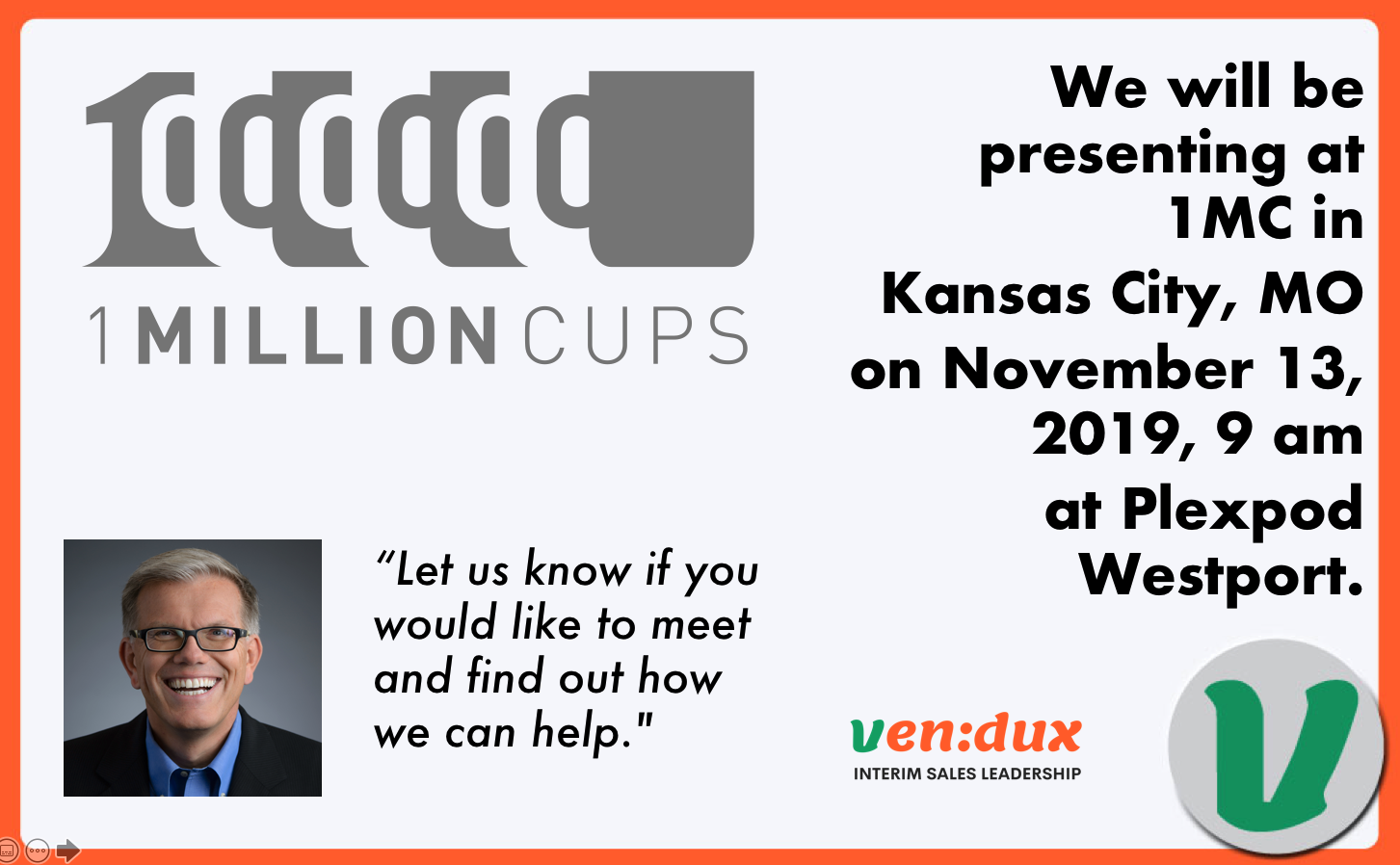 1MillionCups - Kansas City, MO