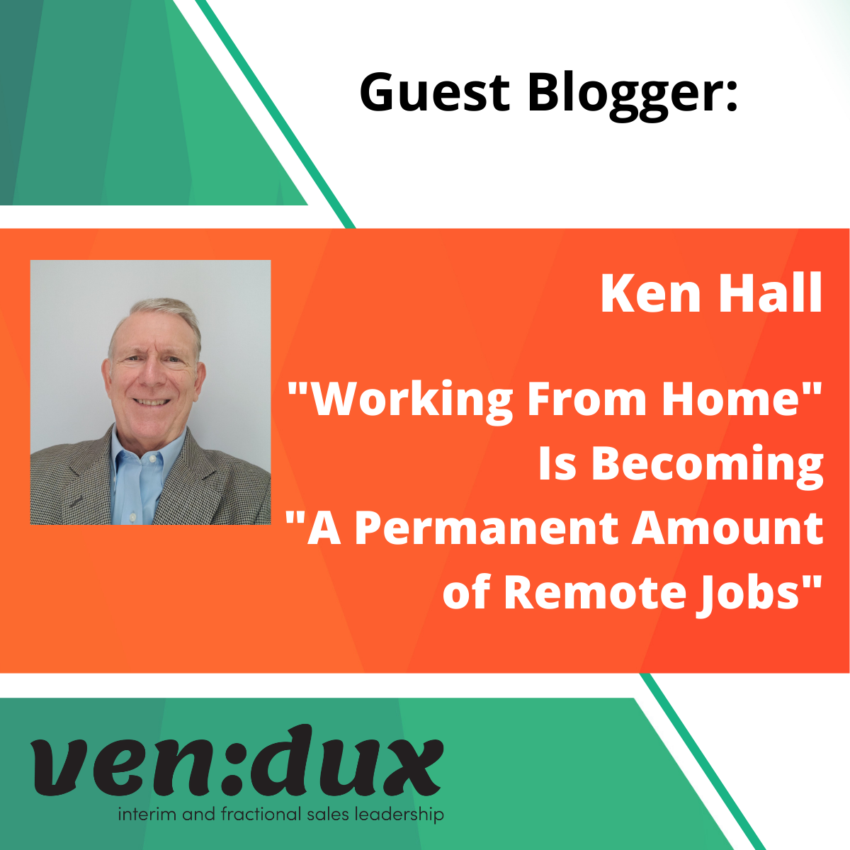 "Working From Home" Is Becoming "A Permanent Amount of Remote Jobs"