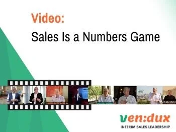 Sales Is a Numbers Game