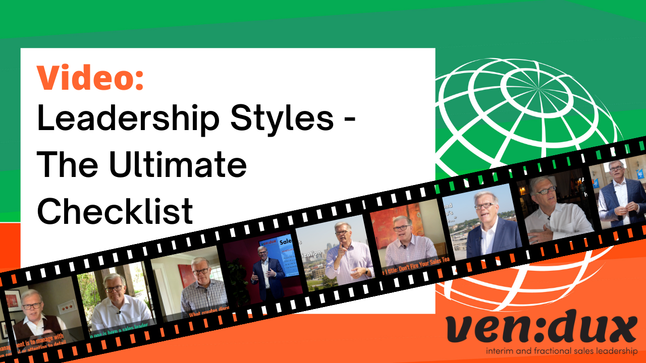 Leadership Styles - The Ultimate Checklist