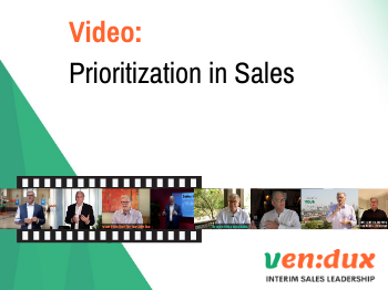 Prioritization in Sales