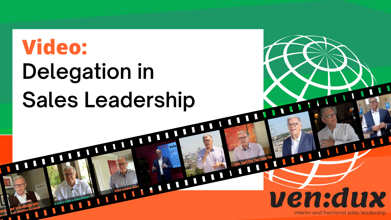 Delegation in Sales Leadership