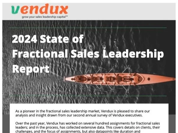 2024 STATE OF FRACTIONAL SALES LEADERSHIP REPORT HIGHLIGHTS RAPID GROWTH AND EMERGING INDUSTRY TRENDS