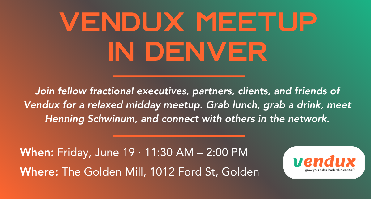 Vendux Meetup in Denver
