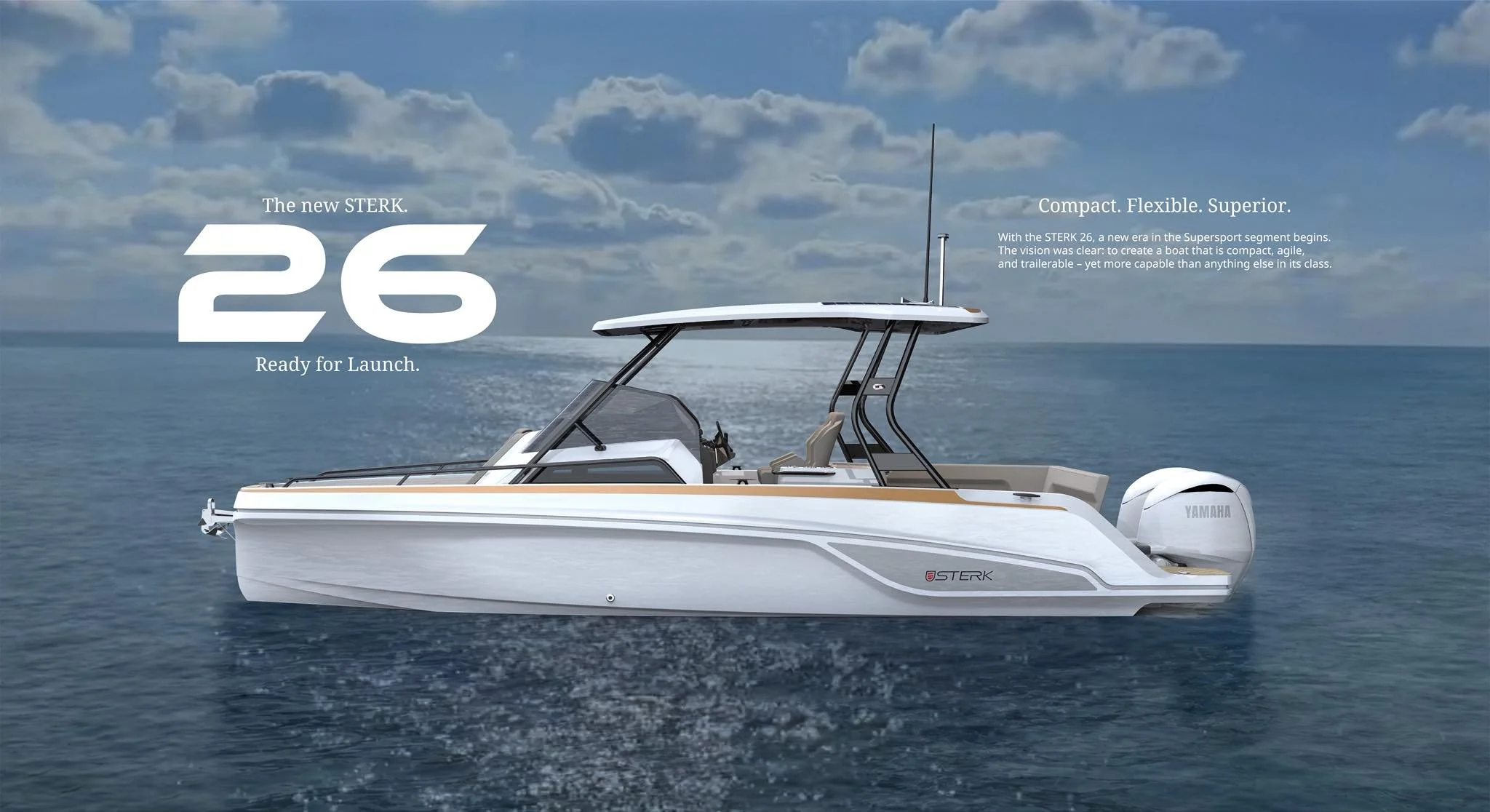 Estreno mundial de la Sterk 26 en boot Düsseldorf / World premiere of the Sterk 26 at boot Düsseldorf