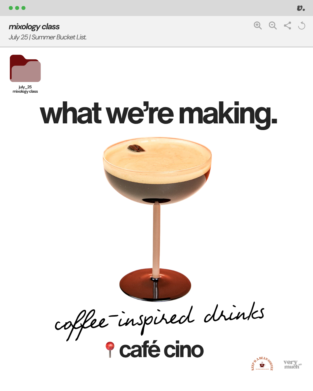 Mixology Class