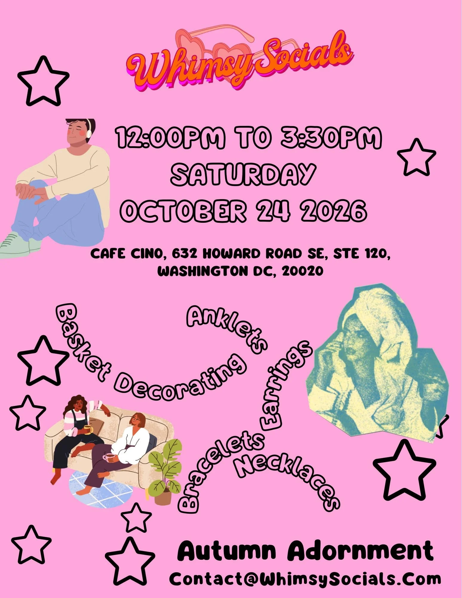 Autumn Adornment with Whimsy Socials