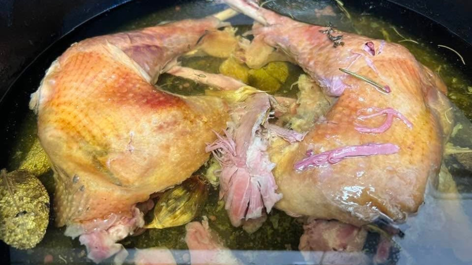 Turkey confit