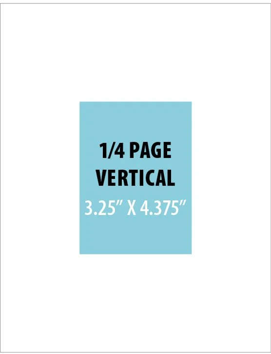 QUARTER PAGE AD (Vertical)