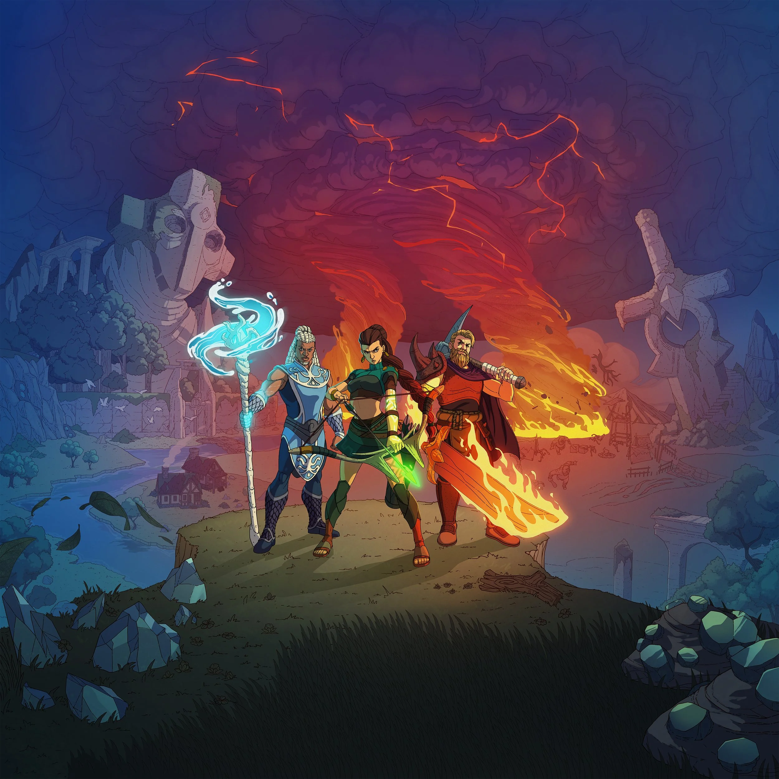 Play Stormforge - open world survival crafting game.