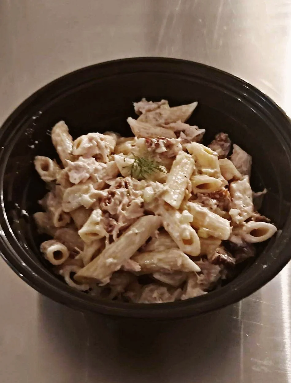 Salade de penne au thon