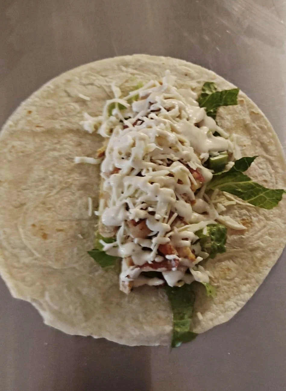 Wrap au poulet césar