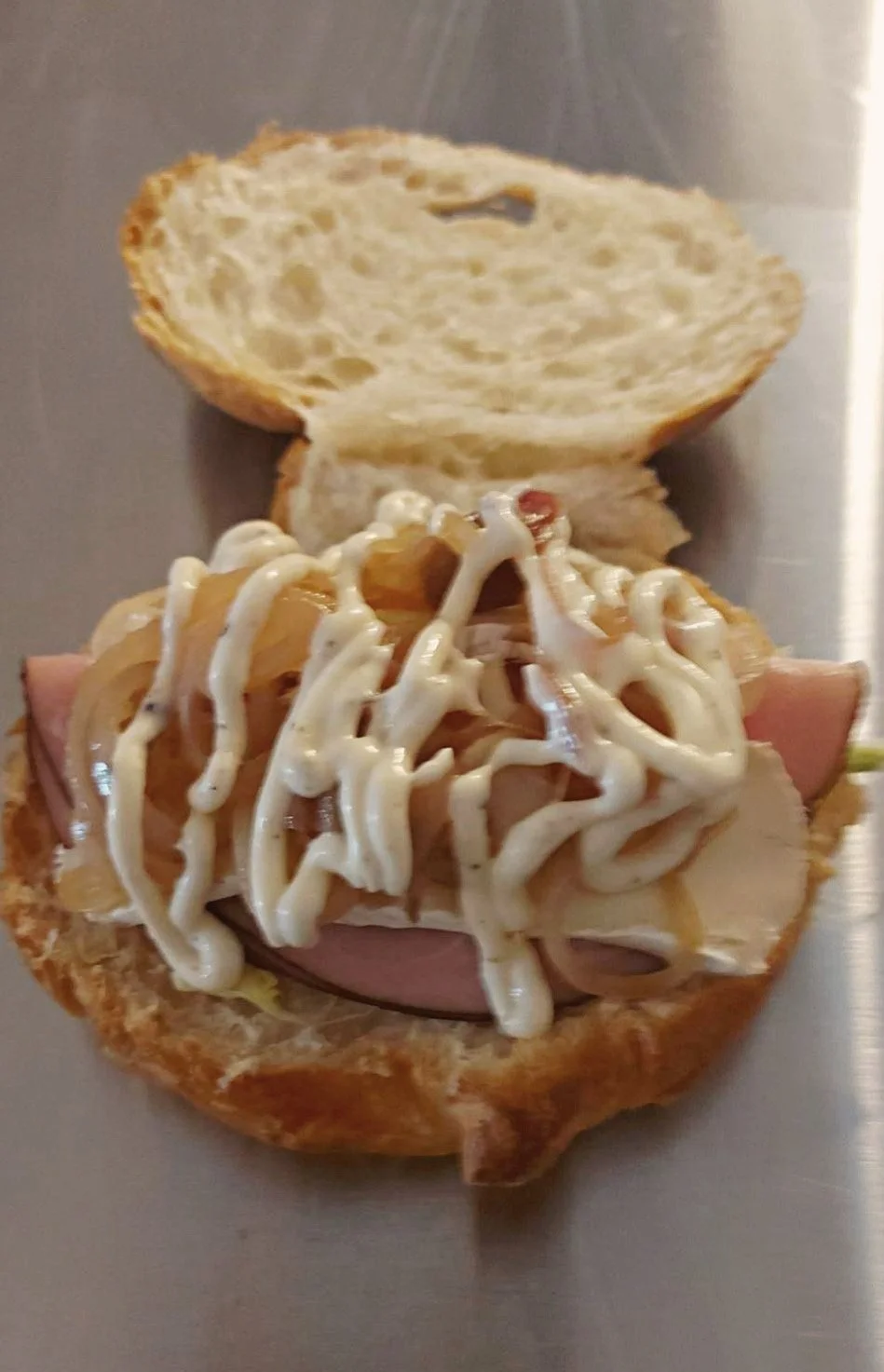 Croissant jambon forêt noir