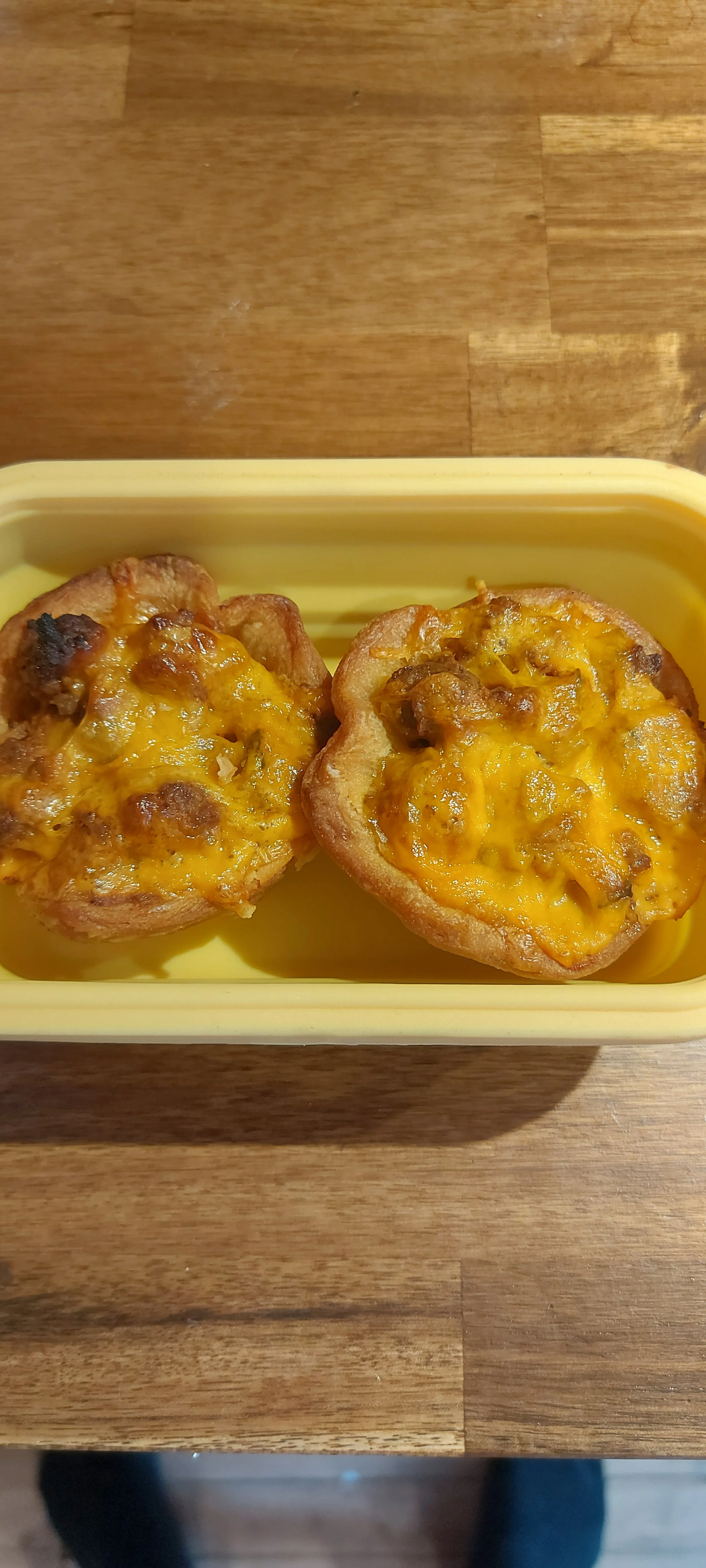 Mini cheeseburger
