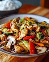 Chop suey au poulet